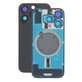 Apple iPhone 16 Pro - Rear Housing Glass + Camera Lens + Metal Plate + Magsafe Magnet (Black Titanium)