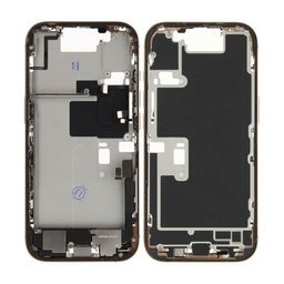 Apple iPhone 16 Pro - Middle Frame + Power + Volume Buttons (Desert Titanium)