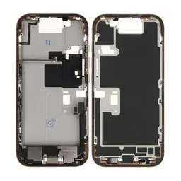 Apple iPhone 16 Pro - Middle Frame + Power + Volume Buttons (Desert Titanium)