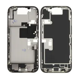 Apple iPhone 16 Pro - Middle Frame + Power + Volume Buttons (White Titanium)