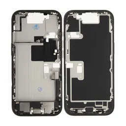 Apple iPhone 16 Pro - Middle Frame + Power + Volume Buttons (Black Titanium)