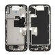 Apple iPhone 16 Pro - Middle Frame + Power + Volume Buttons (Black Titanium)