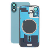 Apple iPhone 16 Plus - Rear Housing Glass + Camera Lens + Metal Plate + Magsafe Magnet (Teal)