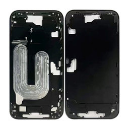 Apple iPhone 16 Plus - Middle Frame + Power + Volume Buttons (Black)