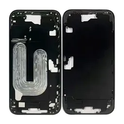 Apple iPhone 16 Plus - Middle Frame + Power + Volume Buttons (Black)