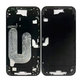 Apple iPhone 16 Plus - Middle Frame + Power + Volume Buttons (Black)