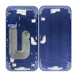 Apple iPhone 16 Plus - Middle Frame + Power + Volume Buttons (Ultramarine)