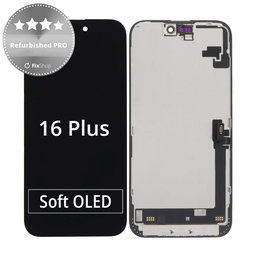 Apple iPhone 16 Plus - LCD Display + Touch Screen + Frame Refurbished PRO