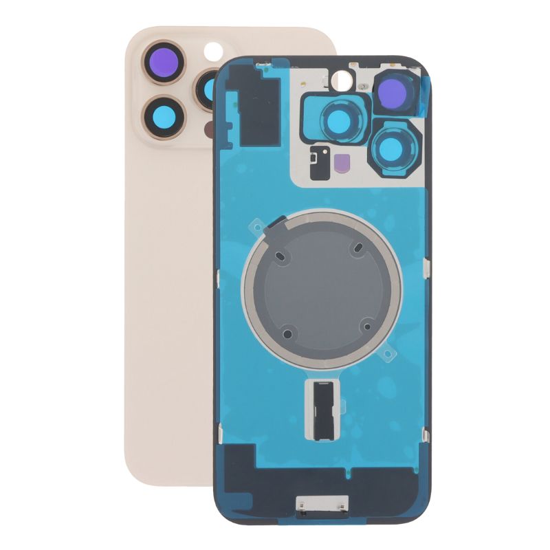 IPhone 16 6.1" Rear Back Glass Replacement With Magnet & Pre-Installed Adhesive (Teal)