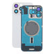 Apple iPhone 16 Pro Max - Rear Housing Glass + Camera Lens + Metal Plate + Magsafe Magnet (White Titanium)