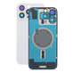 Apple iPhone 16 Pro Max - Rear Housing Glass + Camera Lens + Metal Plate + Magsafe Magnet (White Titanium)