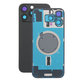 Apple iPhone 16 Pro Max - Rear Housing Glass + Camera Lens + Metal Plate + Magsafe Magnet (Black Titanium)