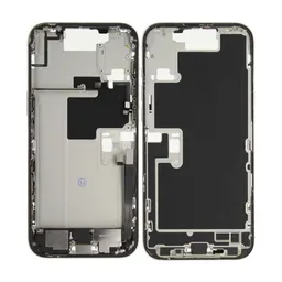 Apple iPhone 16 Pro Max - Middle Frame + Power + Volume Buttons (White Titanium)