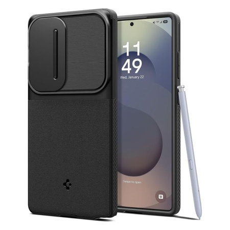 Spigen - Case Optik Armor for Samsung Galaxy S25 Ultra, black