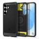 Spigen - Case Rugged Armor with MagSafe for Samsung Galaxy S25, Matte Black