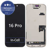 Display In-Cell FHD for iPhone 16 Pro, Touch Screen with Frame, FixPremium