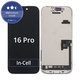 Display In-Cell FHD for iPhone 16 Pro, Touch Screen with Frame, FixPremium