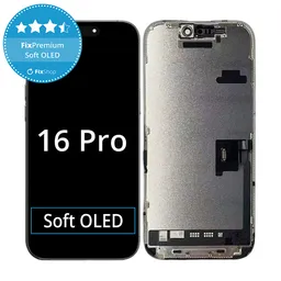 Apple iPhone 16 Pro  - LCD Display + Touch Screen + Frame Soft OLED FixPremium