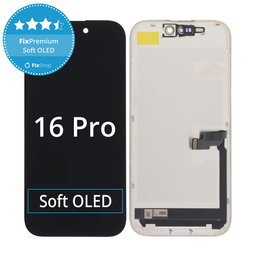 Apple iPhone 16 Pro - LCD Display + Touch Screen + Frame Soft OLED FixPremium