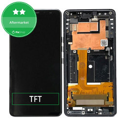HTC U12 Plus - LCD Display + Touch Screen + Frame (Black) TFT