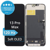 Display Soft OLED 120Hz for iPhone 13 Pro Max, Touch Screen with Frame, FixPremium