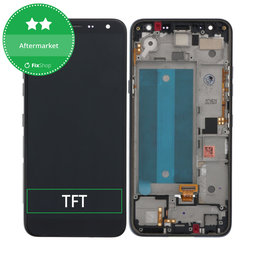 LG K40 - LCD Display + Touch Screen + Frame (Black) TFT