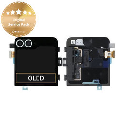 Samsung Galaxy Z Flip 6 F741B - LCD Display + Touch Screen + Frame (External) (Mint) - GH97-30012D Genuine Service Pack