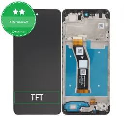 Motorola Moto G04 - LCD Display + Touch Screen + Frame (Black) TFT