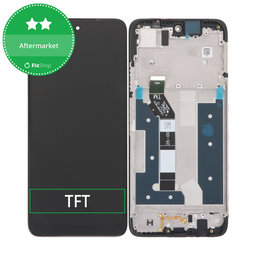 Motorola Moto G35 5G - LCD Display + Touch Screen + Frame (Black) TFT