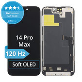 Display Soft OLED for iPhone 14 Pro Max - Touch Screen and Frame, DIAGNOSTIC