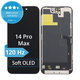 Display Soft OLED for iPhone 14 Pro Max, Touch Screen with Frame, DIAGNOSTIC