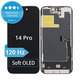 Display Soft OLED for iPhone 14 Pro, Touch Screen with Frame, DIAGNOSTIC