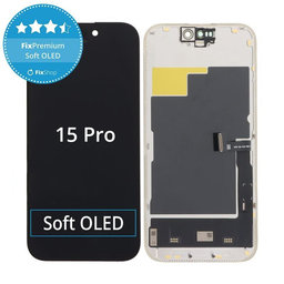 Apple iPhone 15 Pro - LCD Display + Touch Screen + Frame Soft OLED FixPremium JCID