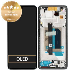Xiaomi Redmi Note 14 Pro+ 5G 24094RAD4G - LCD Display + Touch Screen + Frame (Midnight Black) - 5600190O16U00 Genuine Service Pack