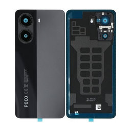 Xiaomi Poco X7 Pro 2412DPC0AG - Battery Cover (Black) - 56003000O1000 Genuine Service Pack