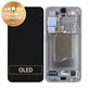 Samsung Galaxy S25 - LCD Display + Touch Screen + Frame (Silver Shadow) - GH82-36329A Genuine Service Pack
