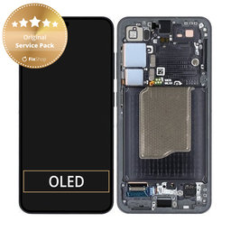 Samsung Galaxy S25 - LCD Display + Touch Screen + Frame (Blueblack) - GH82-36329E Genuine Service Pack
