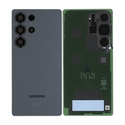 Samsung Galaxy S25 Ultra - Battery Cover (Titanium Jetblack) - GH82-36353G Genuine Service Pack