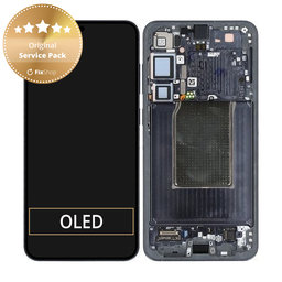 Samsung Galaxy S25 Plus - LCD Display + Touch Screen + Frame (Blueblack) - GH82-36368E Genuine Service Pack