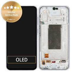 Samsung Galaxy A36 A366E - LCD Display + Touch Screen + Frame (Awesome Lavender) - GH82-36841D Genuine Service Pack
