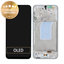Samsung Galaxy A26 A266E - LCD Display + Touch Screen + Frame (White) - GH82-37049B Genuine Service Pack
