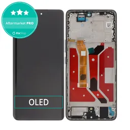 Honor Magic7 Lite - LCD Display + Touch Screen + Frame (Black) OLED