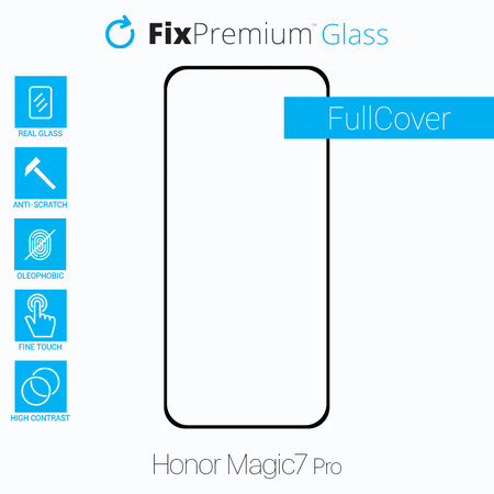FixPremium FullCover Glass - Tempered Glass for Honor Magic7 Pro