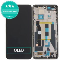 Nothing Phone (3a) Pro - LCD Display + Touch Screen + Frame (Black) OLED