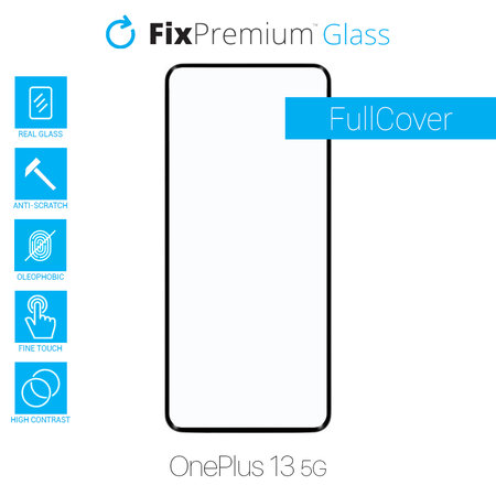 FixPremium FullCover Glass - Tempered Glass for OnePlus 13 5G CPH2655