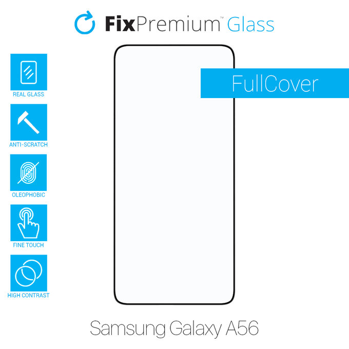 FixPremium FullCover Glass - Tempered Glass for Samsung Galaxy A56 A566E