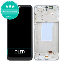 Samsung Galaxy A26 A266E - LCD Display + Touch Screen + Frame (White) OLED