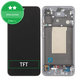 Samsung Galaxy A56 A566E - LCD Display + Touch Screen + Frame (Awesome Lightgray) TFT