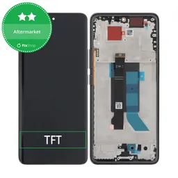 Xiaomi Redmi Note 14 Pro 5G 24090RA29G - LCD Display + Touch Screen + Frame (Midnight Black) TFT