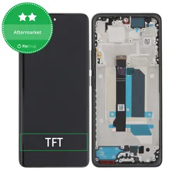 Xiaomi Redmi Note 14 Pro+ 5G 24094RAD4G - LCD Display + Touch Screen + Frame (Midnight Black) TFT